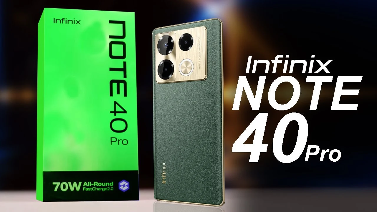 The Infinix Note 40 Pro in Pakistan