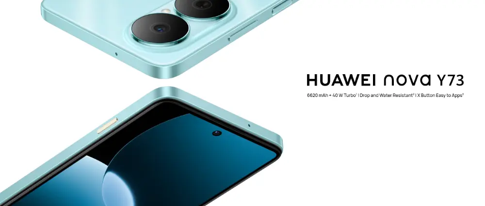 HUAWEI nova Y73 Affordable Performance with a Stylish Edge